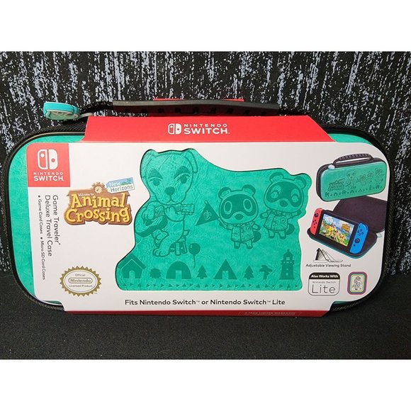 Animal Crossing: New Horizon Nintendo Switch, Switch Lite Video Game Deluxe Trav - Picture 1 of 5